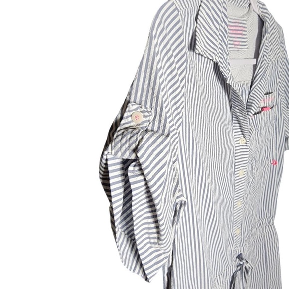 Vineyard Vines Blue and White Striped Dress - Picture 4 of 11